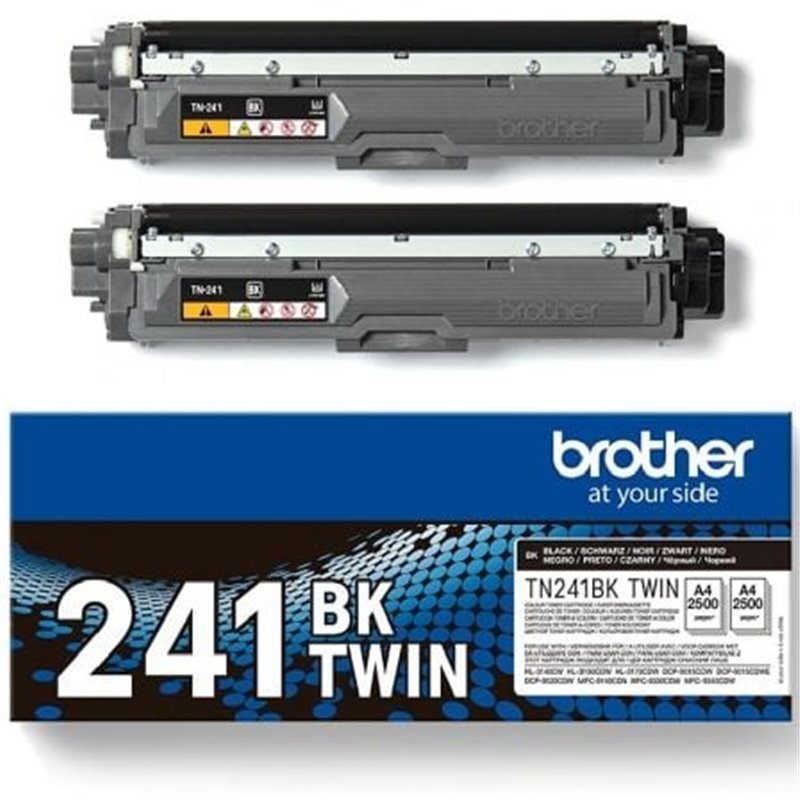 T�ner Original Brother TN241BKTWIN Multipack/ 2x Negro