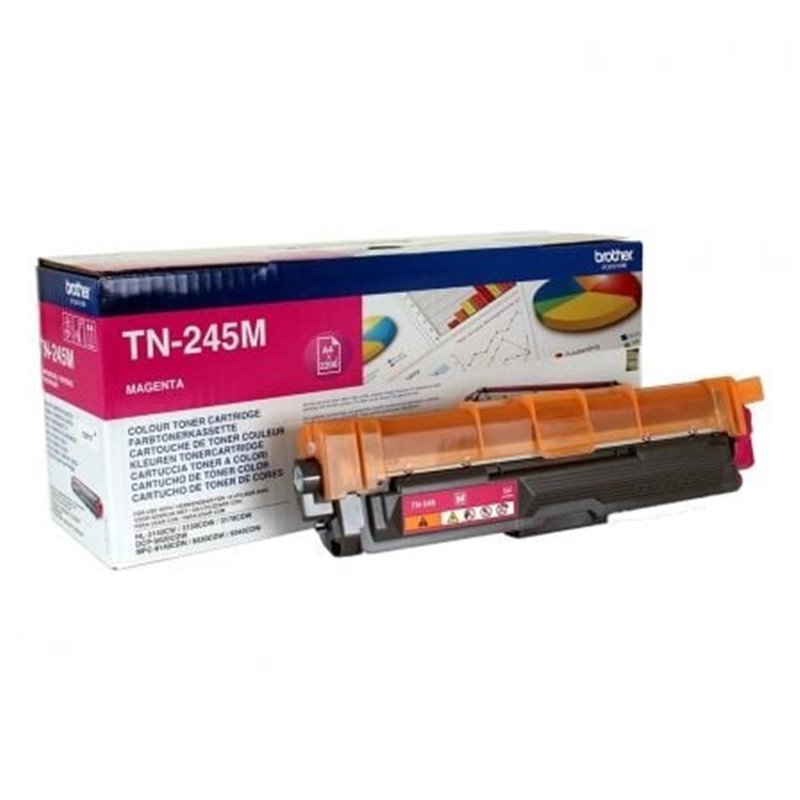 T�ner Original Brother TN-245M Alta Capacidad/ Magenta