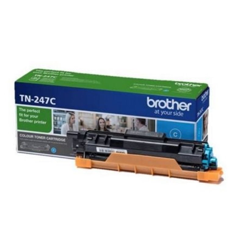 T�ner Original Brother TN-247C Alta Capacidad/ Cian