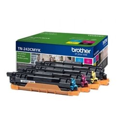 T�ner Original Brother TN-243CMYK Multipack/ Cian/ Magenta/ Amarillo/ Negro