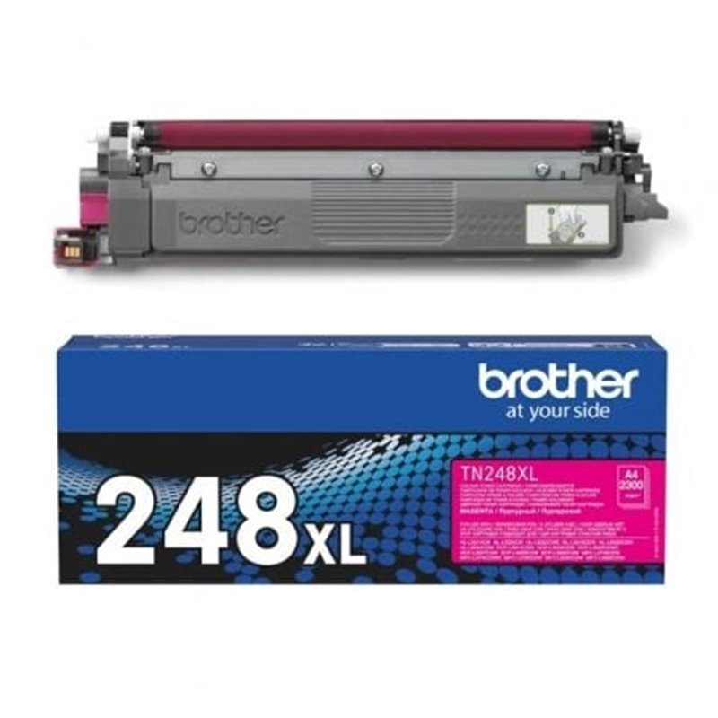 T�ner Original Brother TN248XLM Alta Capacidad/ Magenta