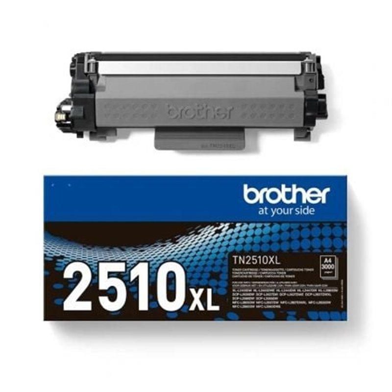 T�ner Original Brother TN2510XL Alta Capacidad/ Negro