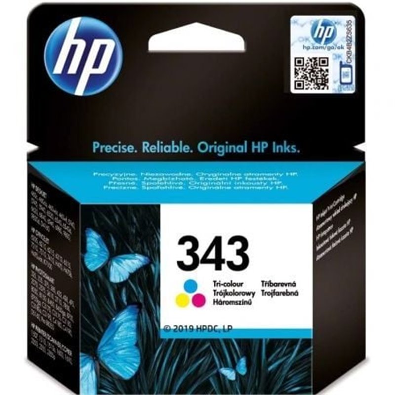 Cartucho de Tinta Original HP n�343/ Tricolor