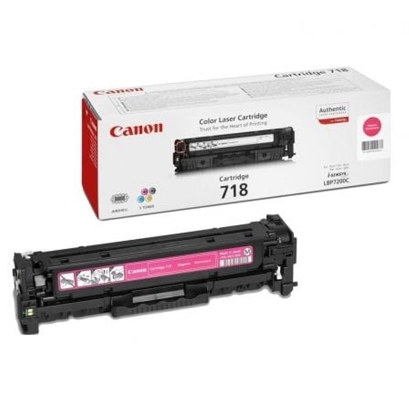 T�ner Original Canon n�718/ Magenta