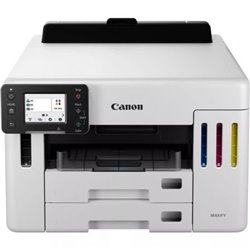 Impresora Recargable Canon MAXIFY GX5550 MegaTank WiFi/ D�plex/ Blanca