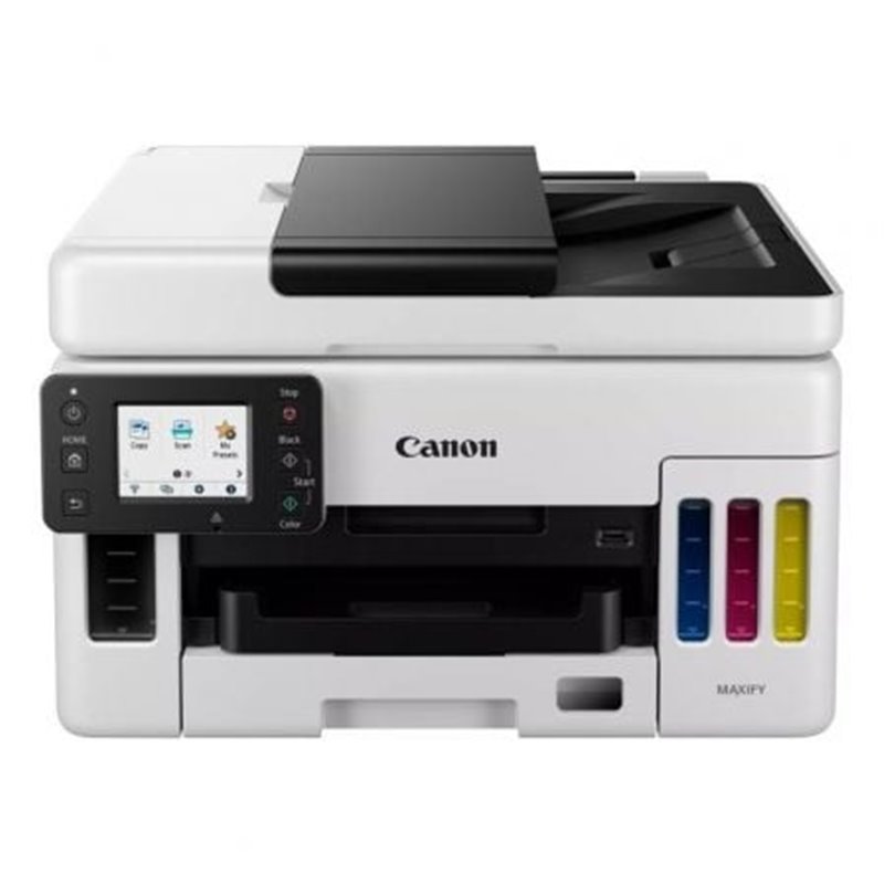 Multifunci�n Recargable Canon MAXIFY GX6050 MegaTank WiFi/ D�plex/ Blanca