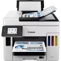 Multifunci�n Recargable Canon MAXIFY GX7050 MegaTank WiFi/ Fax/ D�plex/ Blanca