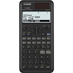 Calculadora Cient�fica Casio FC-200V-2/ Negra