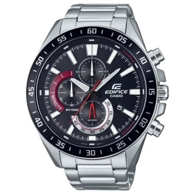 Reloj Anal�gico Casio Edifice Classic Classic EFV-620D-1A4VUEF/ 55mm/ Plata y Negro