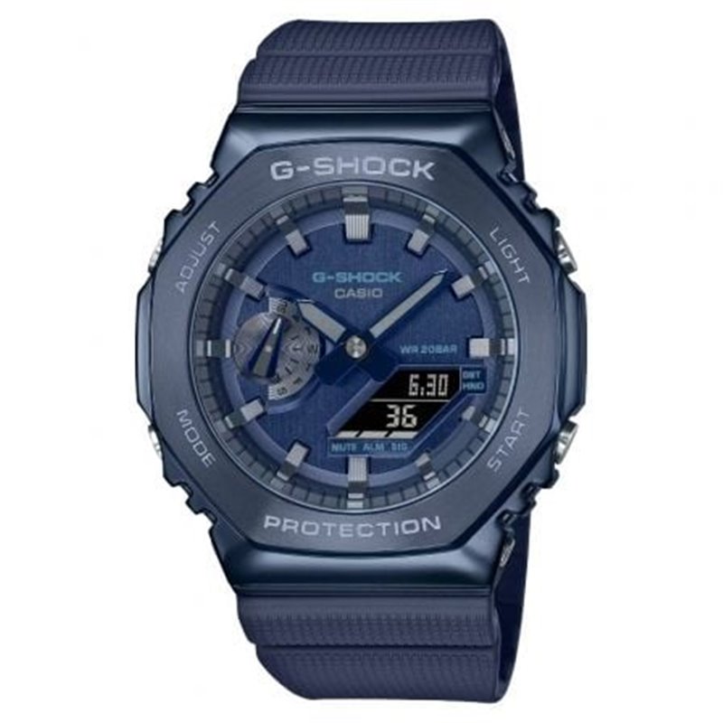 Reloj Anal�gico y Digital Casio G-Shock Metal GM-2100N-2AER/ 49mm/ Azul