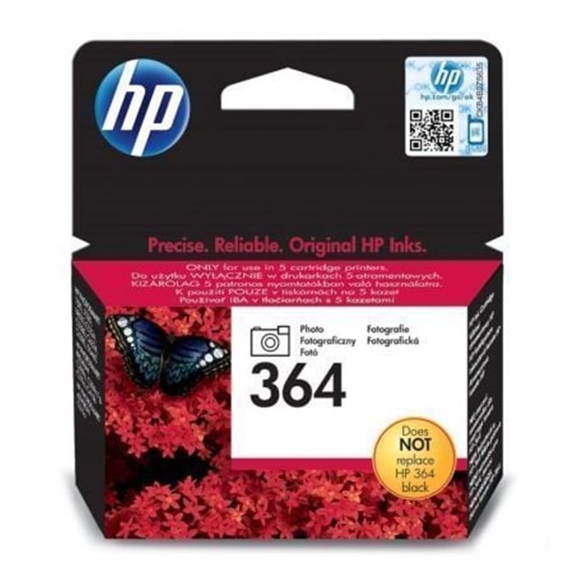 Cartucho de Tinta Original HP n�364/ Negro Fotogr�fico