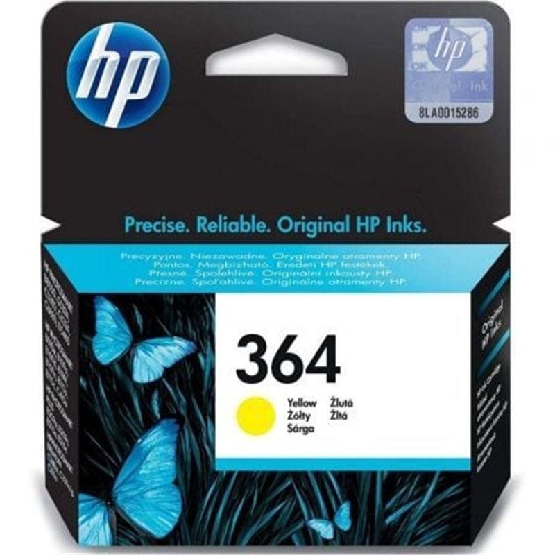 Cartucho de Tinta Original HP n�364/ Amarillo