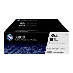 Toner Original HP n�85A Multipack/ 2x Negro