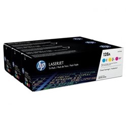 T�ner Original HP n�128A Multipack/ Cian/ Magenta/ Amarillo