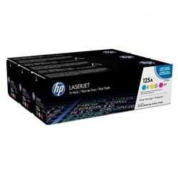 T�ner Original HP n�125A Multipack/ Cian/ Magenta/ Amarillo