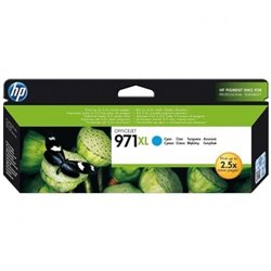 Cartucho de Tinta Original HP n�971 XL Alta Capacidad/ Cian