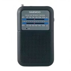 Radio Port�til Daewoo DW1008/ Negra