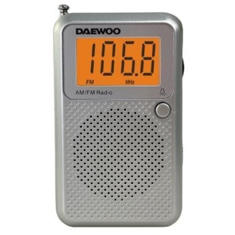 Radio Port�til Daewoo DW1115/ Gris