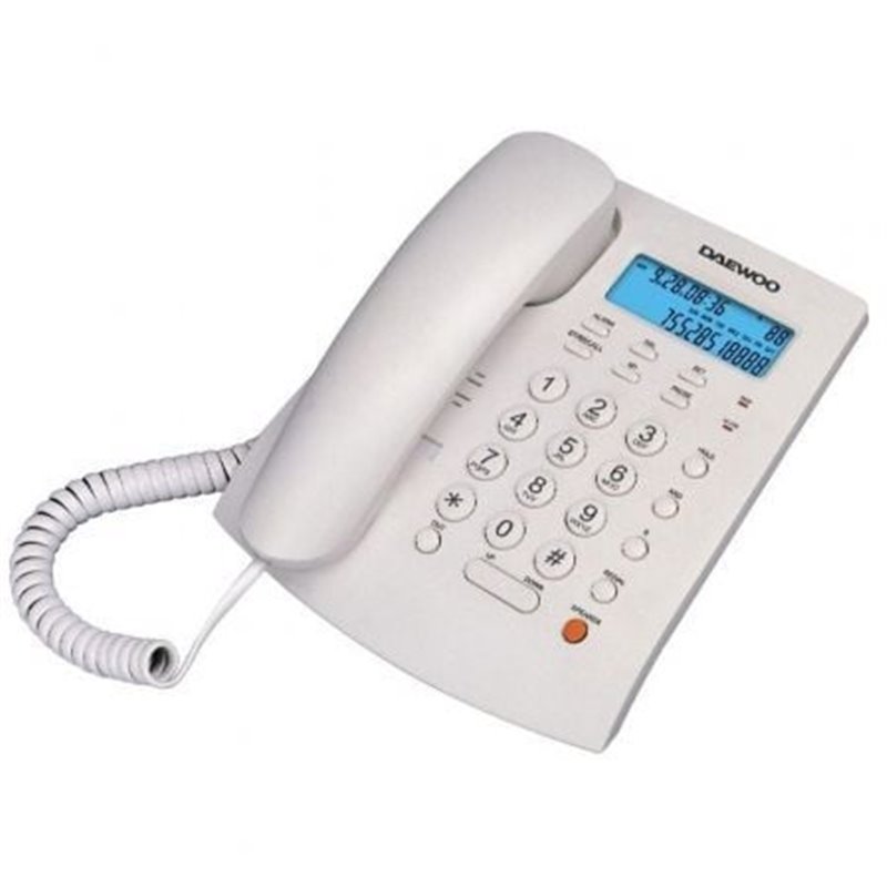 Tel�fono Daewoo DW6310/ Blanco