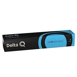 C�psula Delta DeQafeinatus para cafeteras Delta/ Caja de 10