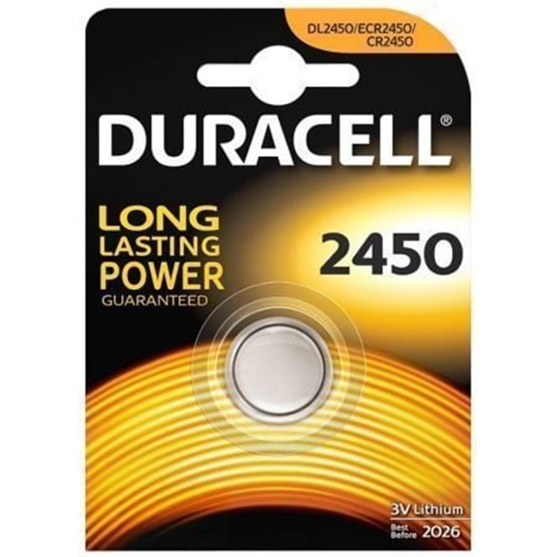 Pila de Bot�n Duracell CR2450/ 3V