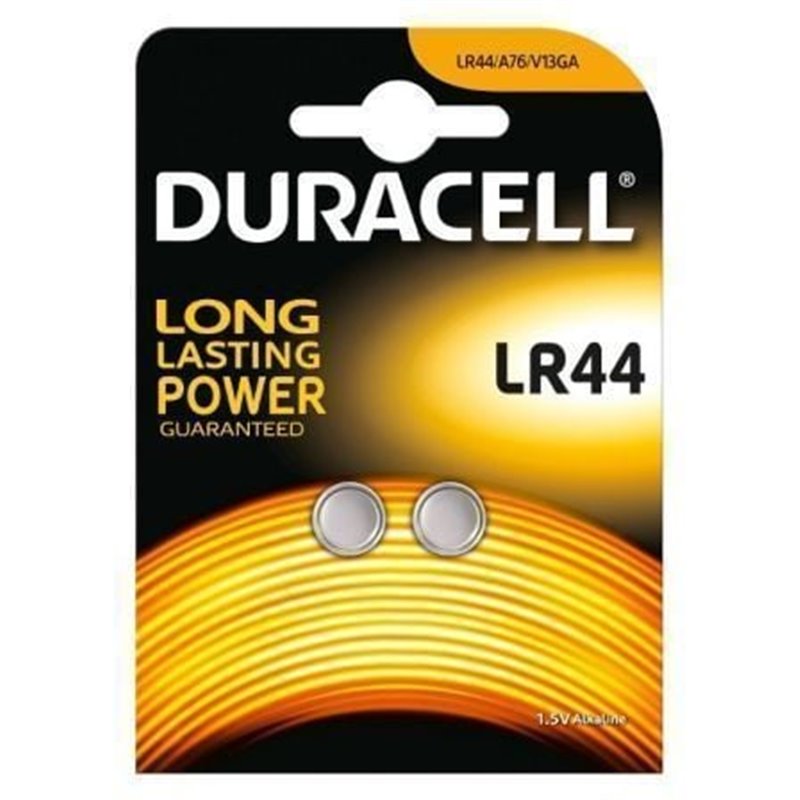 Pack de 2 Pilas de Bot�n Duracell LR44/ 1.5V/ Alcalinas