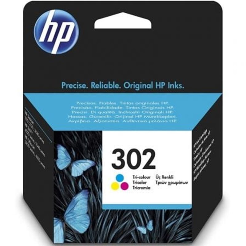 Cartucho de Tinta Original HP n�302/ Tricolor