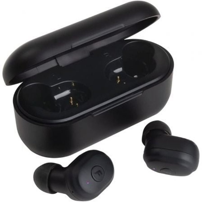 Auriculares Bluetooth Fonestar Twins-2N con estuche de carga/ Autonom�a 5h/ Negros