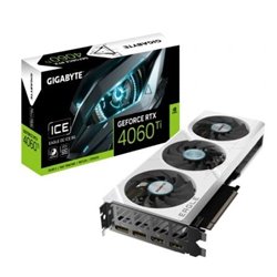 Tarjeta Gr�fica Gigabyte GeForce RTX 4060 Ti EAGLE OC ICE 8G/ 8GB GDDR6