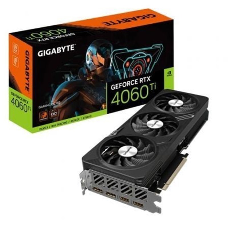 Tarjeta Gr�fica Gigabyte GeForce RTX 4060 Ti GAMING OC 8G/ 8GB GDDR6