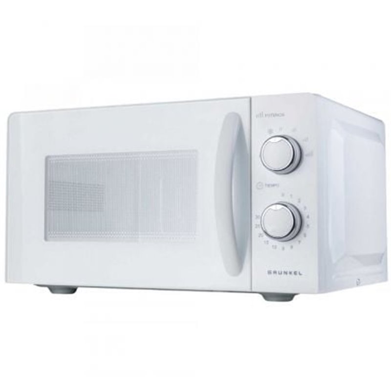 Microondas Grunkel MWG-20MI 700W/ Capacidad 20L/ Funci�n Grill/ Blanco