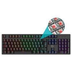 Teclado Gaming Mec�nico Hiditec GK400 ARGB/ Switch Rojo