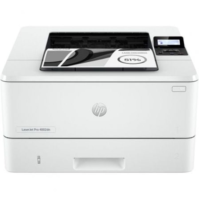 Impresora L�ser Monocromo HP Laserjet Pro 4002DN/ D�plex/ Blanca