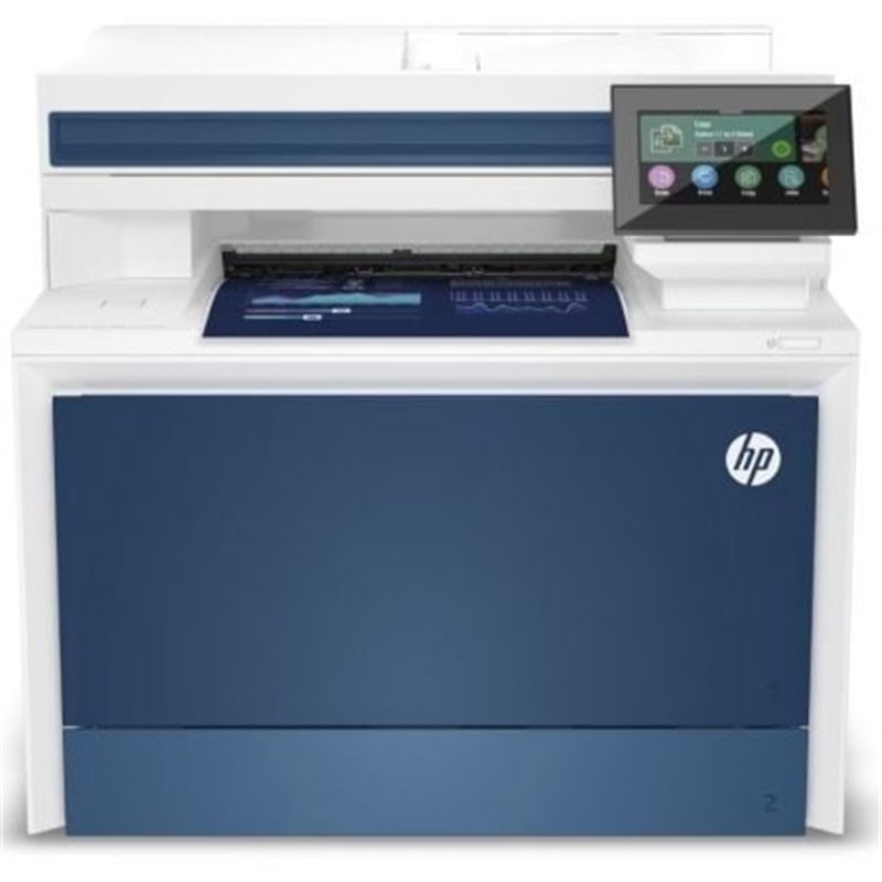 Multifunci�n L�ser Color HP LaserJet Pro 4302dw/ WiFi/ D�plex/ ADF/ Blanca y Azul