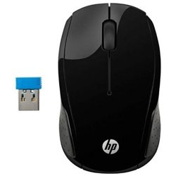 Rat�n Inal�mbrico HP 200 X6W31AA/ Hasta 1000 DPI