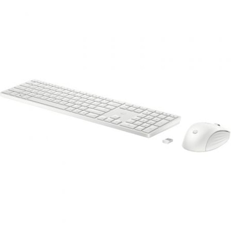 Teclado y Rat�n Inal�mbricos HP 650/ Blanco