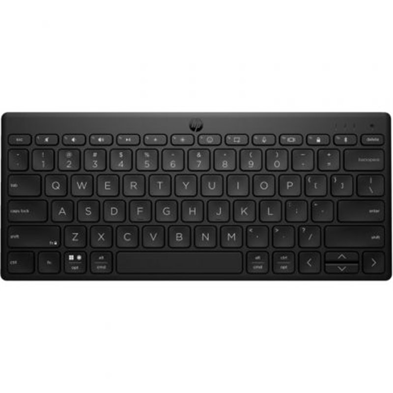 Teclado Compacto Inal�mbrico por Bluetooth HP 355 Bluetooth/ Negro