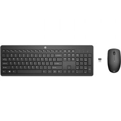 Teclado y Rat�n Inal�mbricos HP Combo 235/ Negro