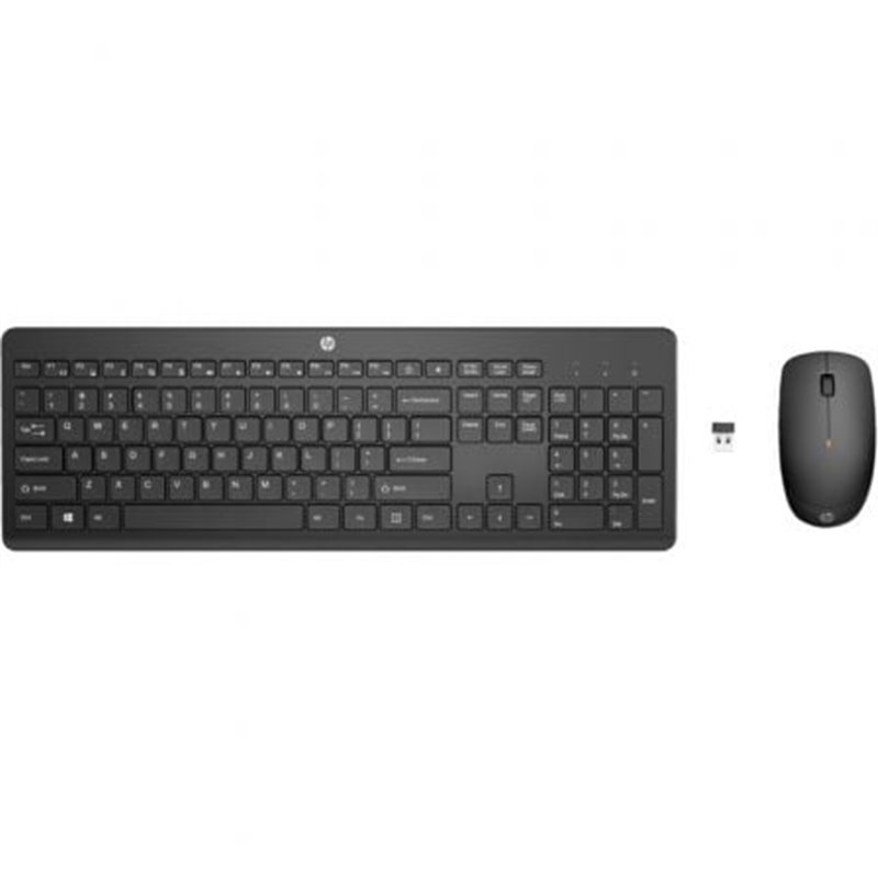 Teclado y Rat�n Inal�mbricos HP Combo 235/ Negro