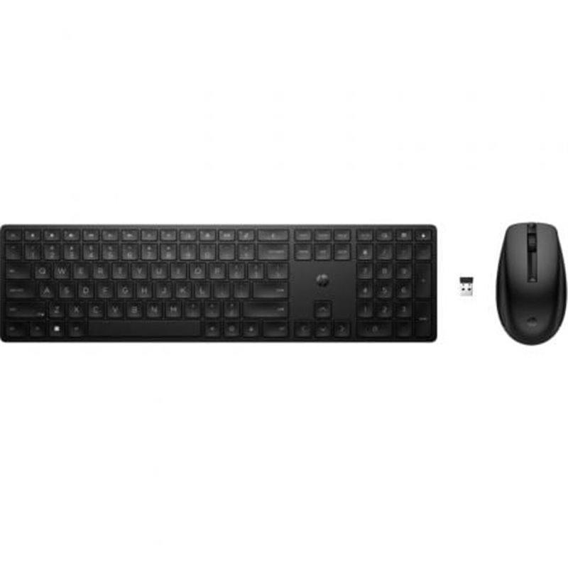 Teclado y Rat�n Inal�mbricos HP Combo 655/ Negro