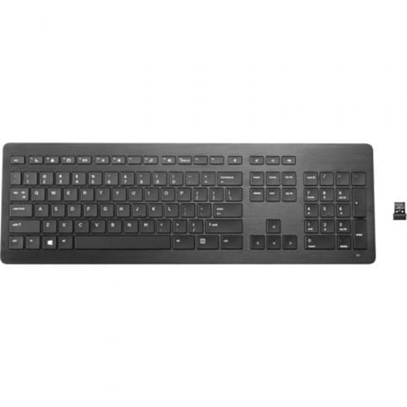 Teclado Inal�mbrico HP Premium/ Negro