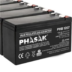 Bater�a Phasak PHB 1207 compatible con SAI/UPS PHASAK seg�n especificaciones