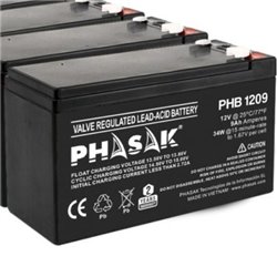 Bater�a Phasak PHB 1209 compatible con SAI/UPS PHASAK seg�n especificaciones