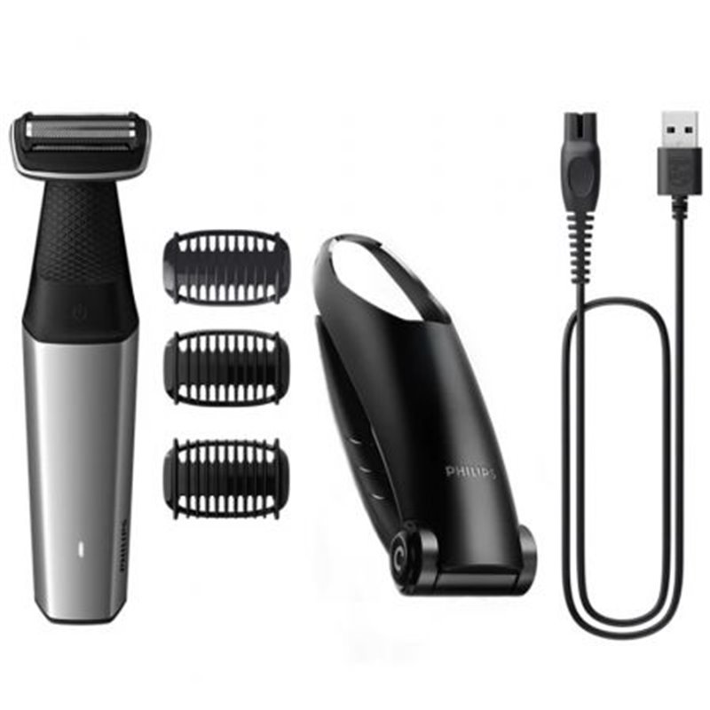 Afeitadora Philips Bodygroom Series 5000 BG5021/ con Bater�a/ 4 Accesorios