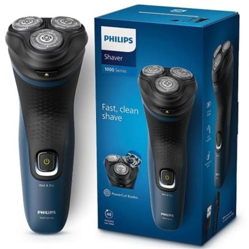 Afeitadora Philips Wet and Dry S1151/ con Bater�a