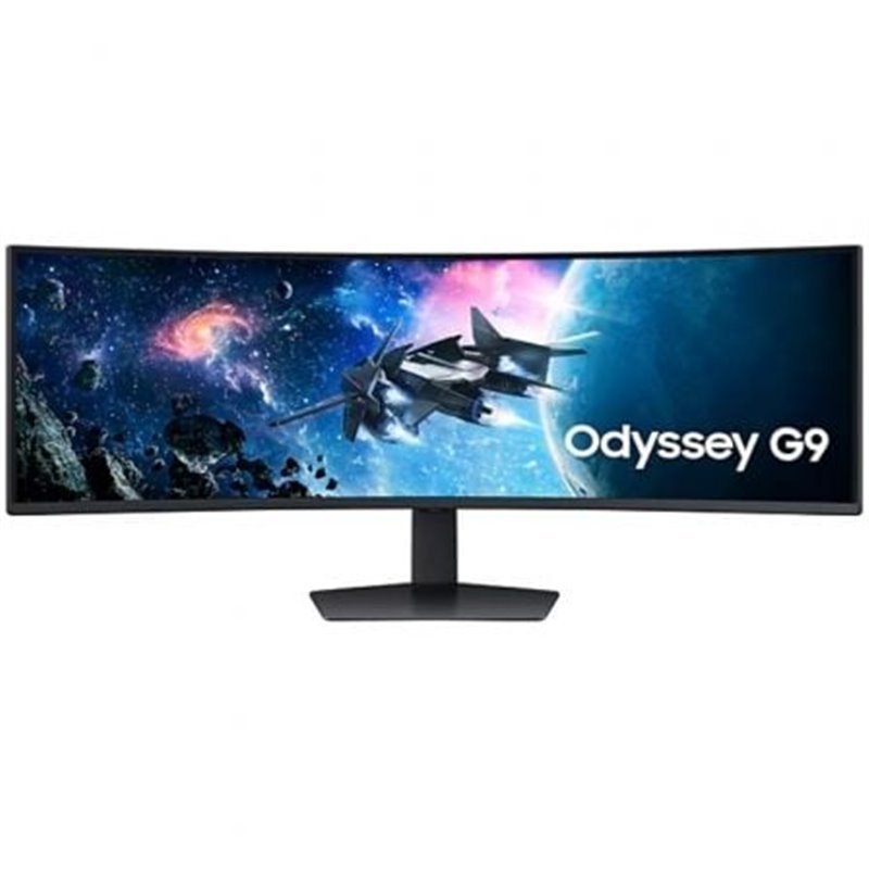 Monitor Gaming Ultrapanor�mico Curvo Samsung Odyssey G9 OLED S49CG950EU 49"/ Dual QHD/ 1ms/ 240Hz/ VA/ Negro