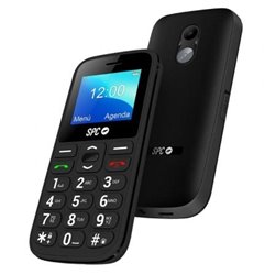 Tel�fono M�vil SPC Fortune 2 4G para Personas Mayores/ Negro