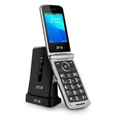 Tel�fono M�vil SPC Prince 4G para Personas Mayores/ Negro