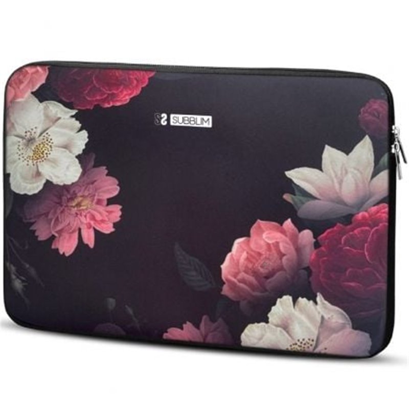 Funda Subblim Trendy Sleeve Neo Flowers para Port�tiles hasta 15.6"