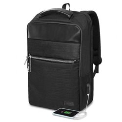 Mochila Subblim Business V2 AP Backpack para Port�tiles hasta 15.6"/ Puerto USB/ Negra